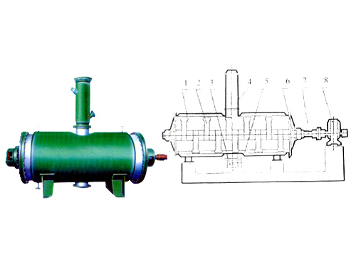 真空耙式干燥机